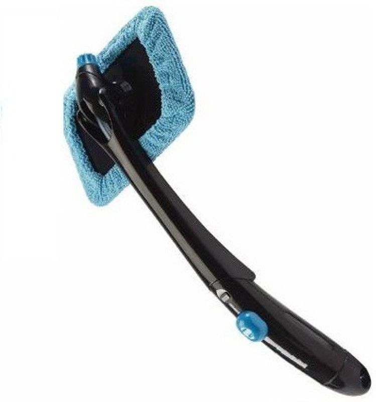 eDUST Window Glass Cleaners Cleaning Wiper Washing Brush with Water Spray Sponge Mop  (Multicolor, White, Blue)