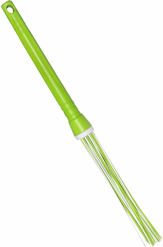 CLASSY TOUCH Long Handle Plastic Broom for Bathroom Cleaning & Home Floor Cleaning(80 cm) Plastic Wet and Dry Broom  (Green)