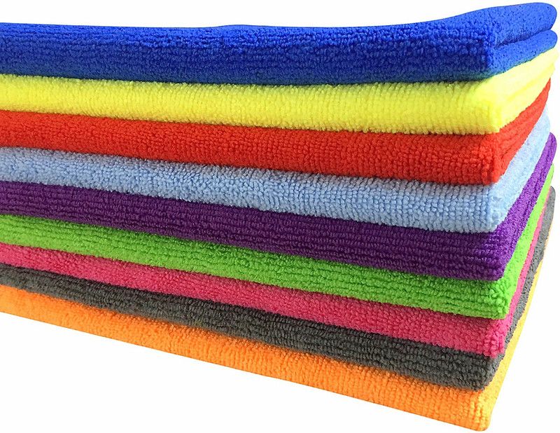SOFTSPUN Wet and Dry Microfiber Cleaning Cloth  (8 Units)