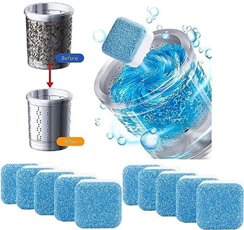 JK Sales Washing Machine Deep Cleaner Effervescent for Front and Top LoadMachine Dishwashing Detergent  (50 Tablet)