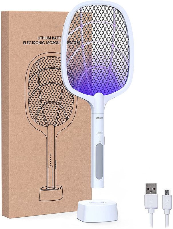 HSR Mosquito Bats Killer Racket Rechargeable Handheld Electric Fly Swatter Electric Insect Killer Indoor, Outdoor  (Fly Swatter)
