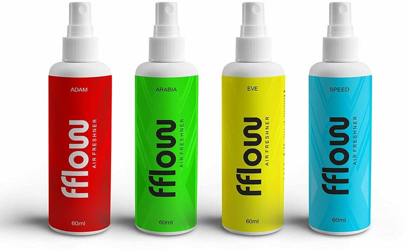 Zyax Adam, Arabia, Eve, Speed, Air Freshener Spray  (4 x 60 ml)