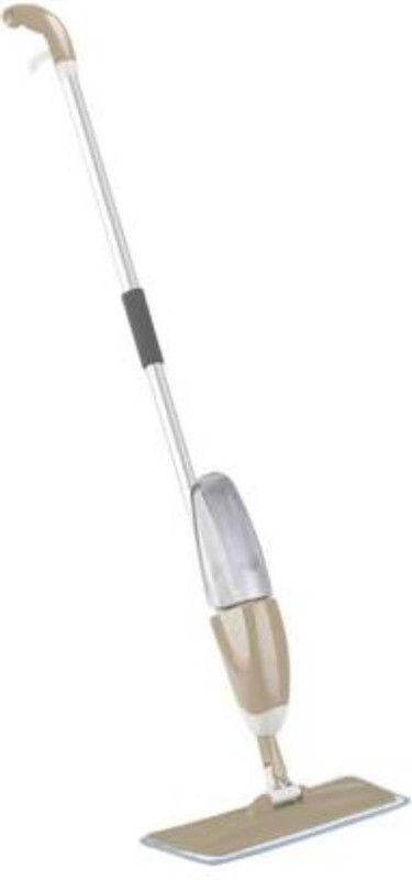 Majron Microfiber Stainless Steel Floor Cleaning Healthy Spray Mop with Removable Washable Cleaning Wet & Dry Mop  (Brown, Steel)