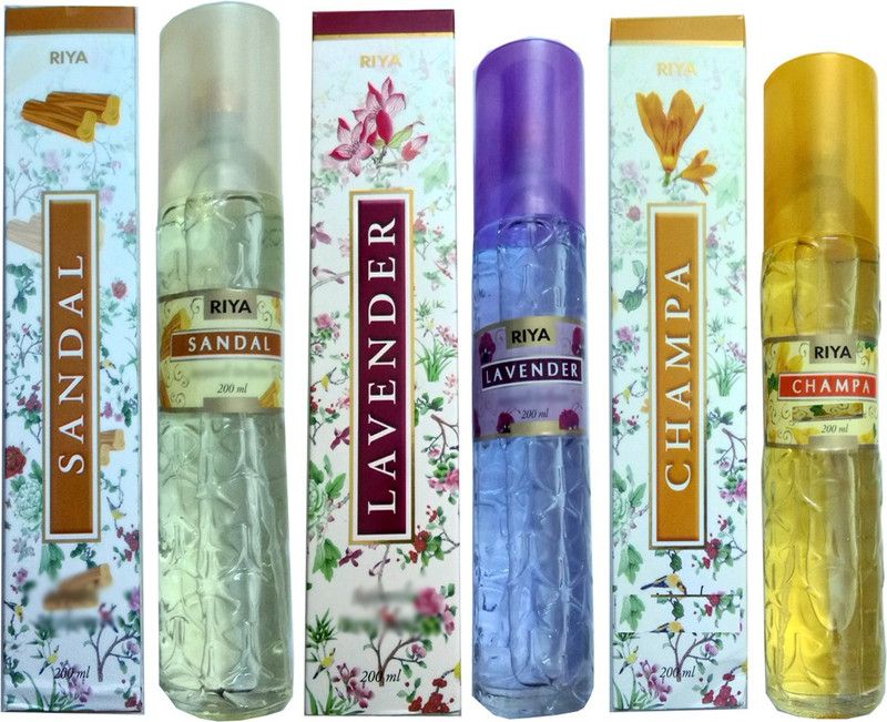 RIYA SANDAL+LAVENDER+CHAMPA Spray  (3 x 66.67 ml)