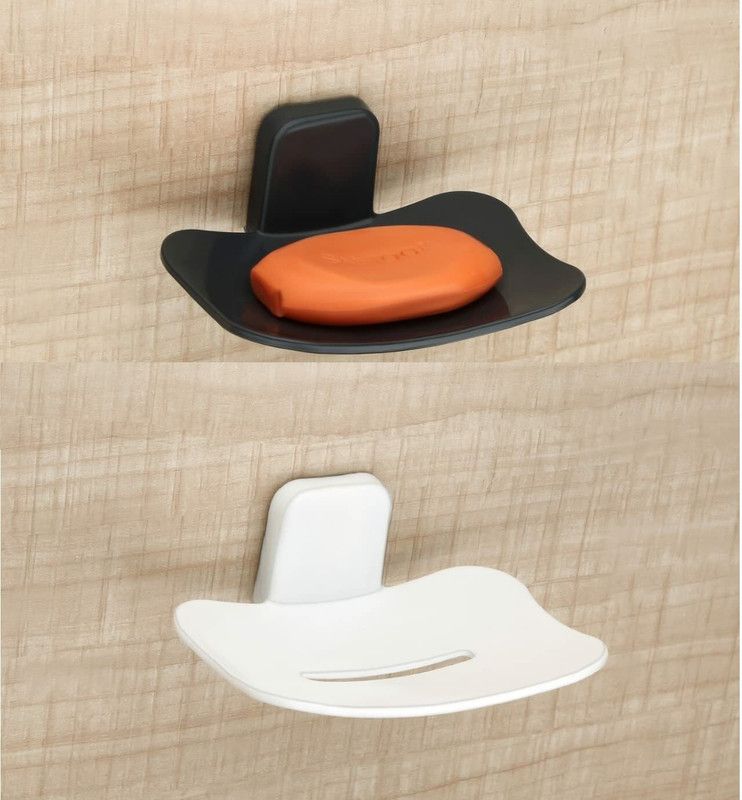 ASPENX soap Dish Holder Wall Hanging Soap Storage Rack(multicolor)  (Multicolor)