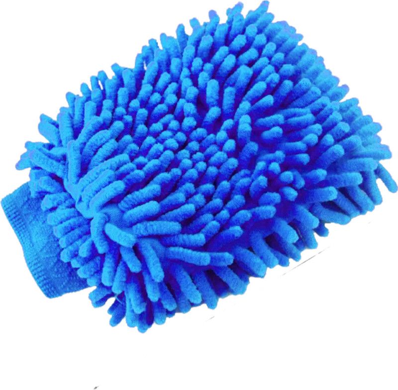 moonx blue Wet and Dry Glove  (Free Size)