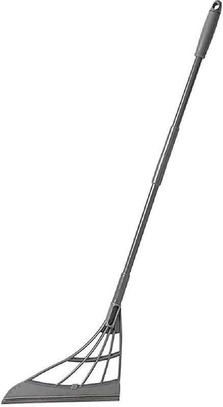 amar super deals AMAR SUPER DEAL 2-in-1 Magic Sweeper Mop & Broom, Glass Wiper, Magic Broom Sweeper, Easily Dry The Floor and Remove Dirt and Hair Remover for Living Room, Kitchen, Bathroom Broom
