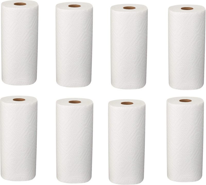 B S Natural Toilet Tissue Rolls with 100% Natural Tissue, pack of 8(2 Ply, 160 Sheets) Toilet Paper Roll  (2 Ply, 160 Sheets)