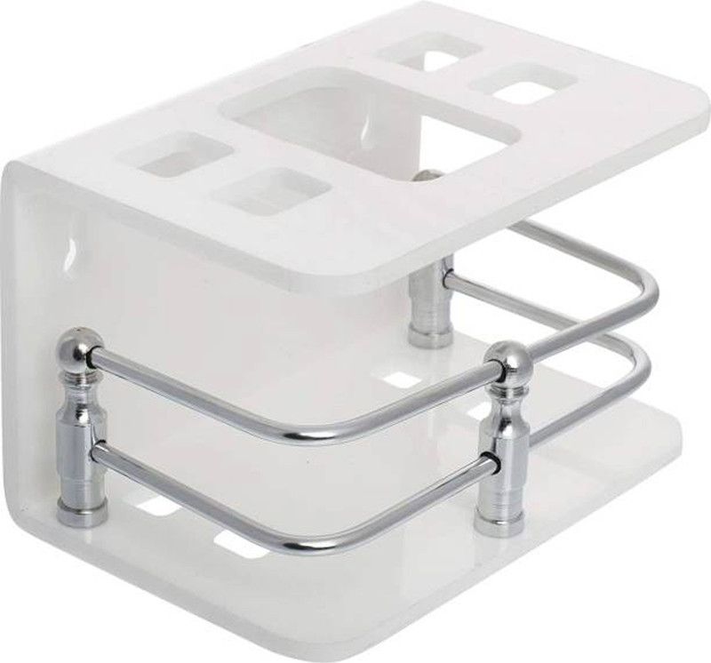 Fortex Acrylic Toothbrush Holder  (Wall Mount)