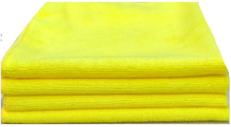 0 dirty _Microfiber Cleaning Cloth - Thick Lint | Streak Free | Multipurpose Use for Polishing | Cleaning Windows | Car | Bike and Personal care Dry Microfiber Cleaning Cloth Wet and Dry Microfiber Cleaning Cloth  (4 Units)