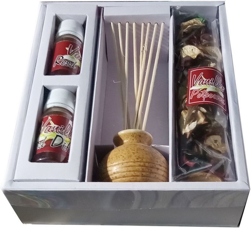 HOMEDECOR VANILLA Diffuser, Potpourri, Diffuser Set, Refill  (60 ml)