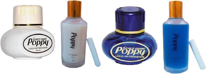 Poppy JASMINE, LEMON Automatic Spray  (4 x 135 ml)