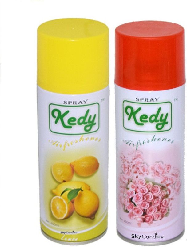 Kedy Lemon & Rose Spray  (2 x 450 ml)