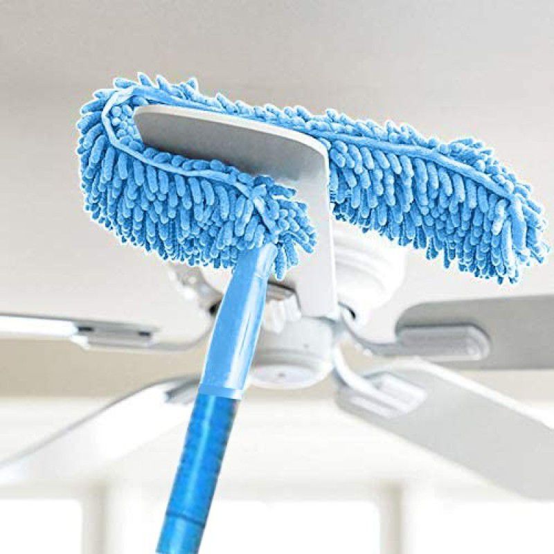 E Tac Foldable Microfiber Fan Cleaning Duster (Multicolor) Wet and Dry Duster Set