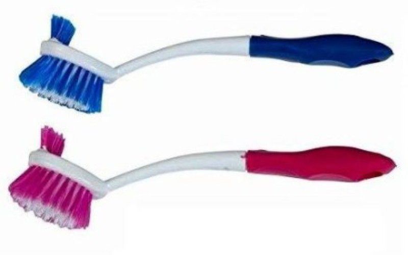 SBTs Plastic Wet and Dry Brush  (Multicolor, 2 Units)