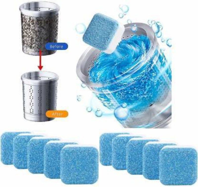 Rewop Washing Machine Descaler Tablets | Washing Machine Tablets for Cleaning | 10 Pcs Dishwashing Detergent Dishwashing Detergent  (10)