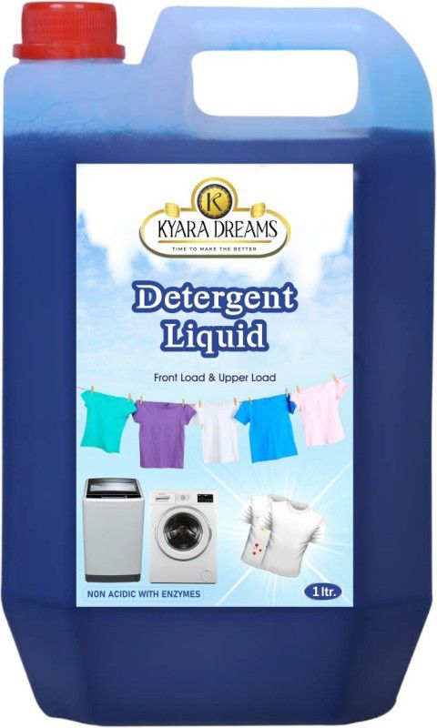 KYARA DREAMS TOP-LOAD & FRONT LOAD WASHING MACHINE LIQUID DETERGENT(1LTR) Multi-Fragrance Liquid Detergent  (1 L)