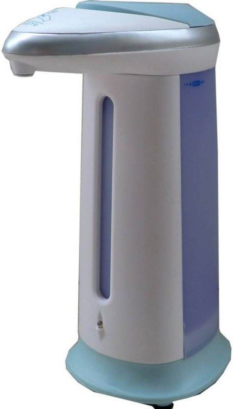 Benison India Shopping ™400ml Automatic Magic Sensor Soap Dispenser Handfree Touchless IR Sensor Liquid Soap Dispenser for Kitchen Bathroom Home 400 ml Soap, Lotion Dispenser  (Blue)