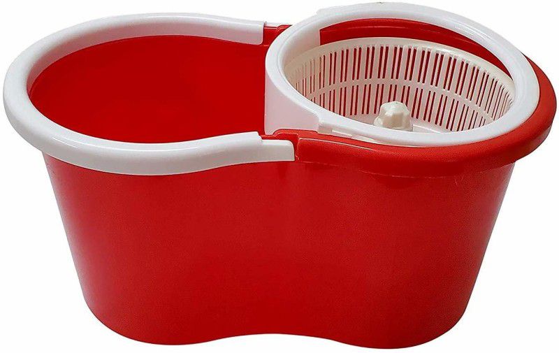 Freshome Freshome 360 Degree Spinner Bucket with Wheels for Bucket only by use Spin Mop- (Spin Mop not Included) Bucket