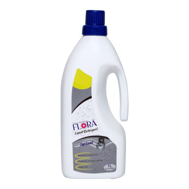 SWADESHFLORA Liquid Detergent, Suitable for top load detergent 5 LITER Fresh Liquid Detergent  (1 L)