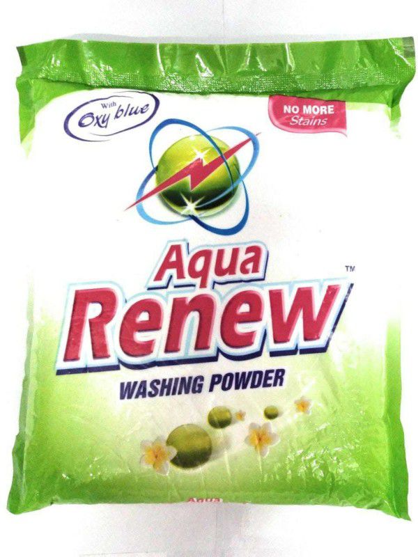 EARTHSHOPPING Aqua Renew Oxy Blue Detergent Powder 4.5kg Detergent Powder Detergent Powder 4.5 kg  (Lemon)