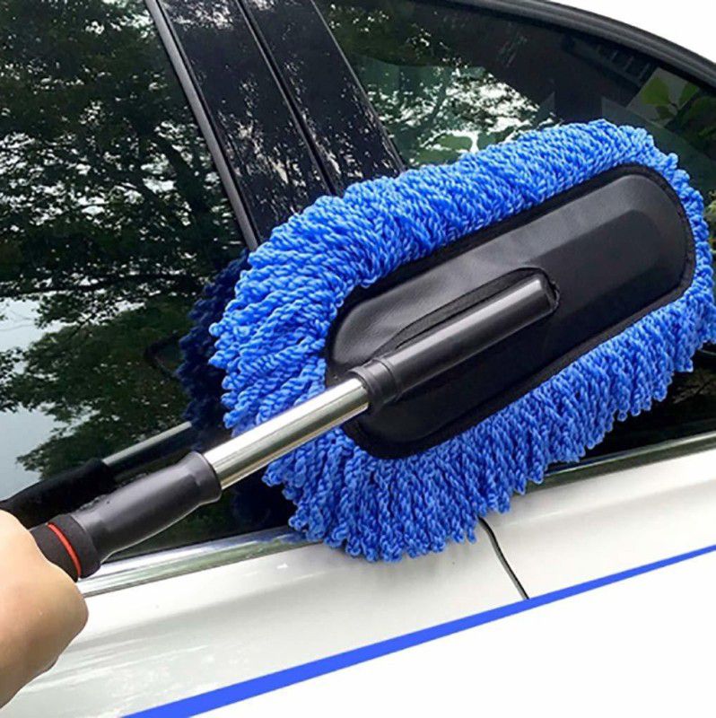SHREEJI COLLECTION Car Cleaning Washable Microfiber Brush, Wet Home(Multicolor,Pack of 1) Wet and Dry Duster