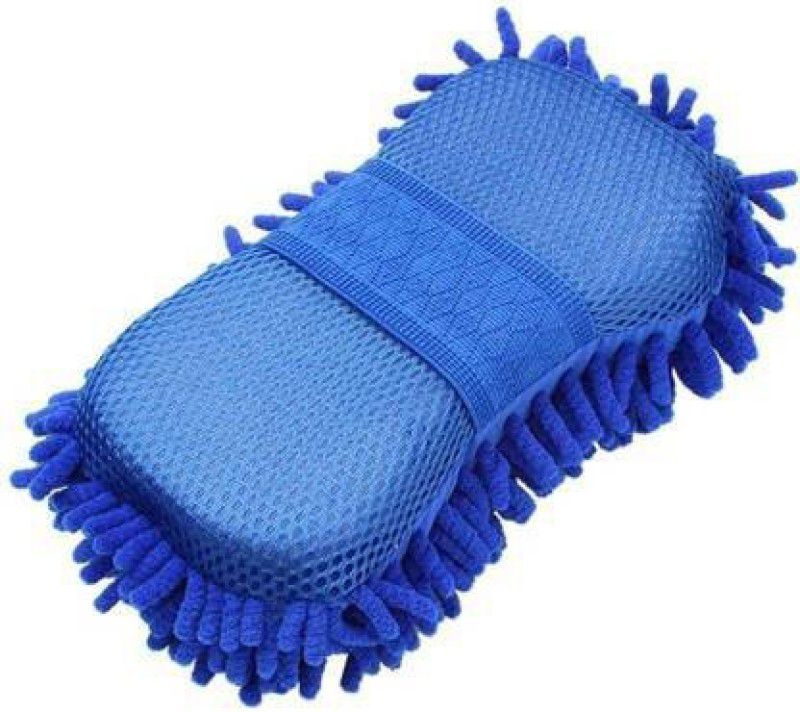 RECTIFIER Car Washing Sponge With Microfiber Washer Towel Duster Wet and Dry Duster