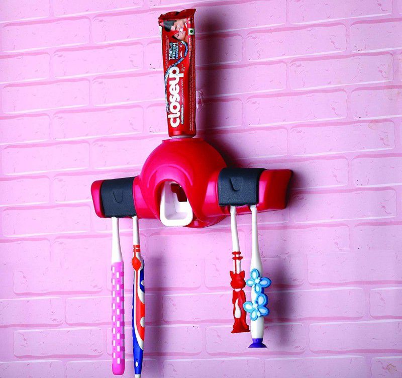 mapperz Plastic Toothbrush Holder  (Wall Mount)