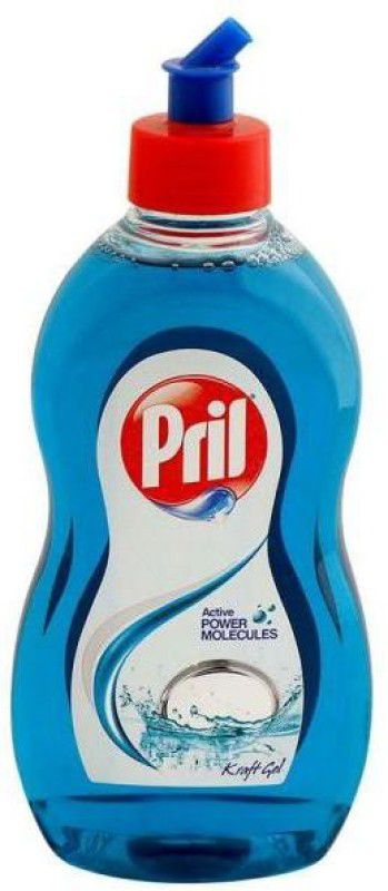 Pril Kraft Dishwash Liquid Gel Dish Cleaning Gel  (Multi Fragrance, 425 ml)