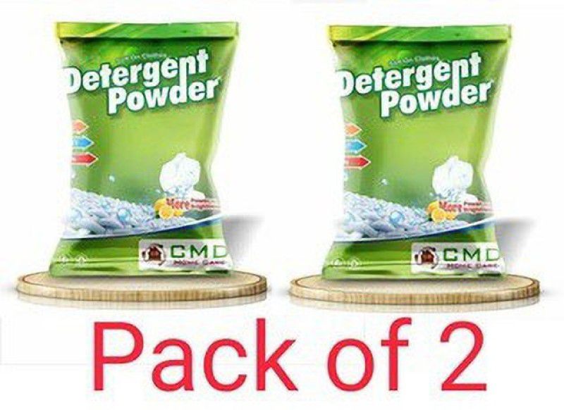CMD HOME CARE Extra Power Detergent Powder ( 1 KG + 1 KG ) Detergent Powder 2 kg
