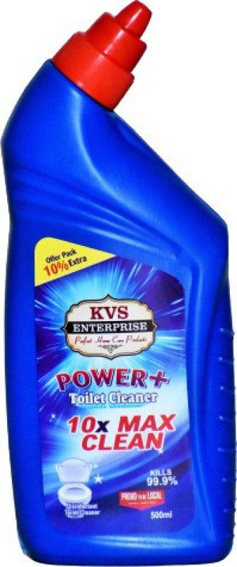 KVS Power Plus Toilet Cleaner Original Liquid Toilet Cleaner  (500 ml)
