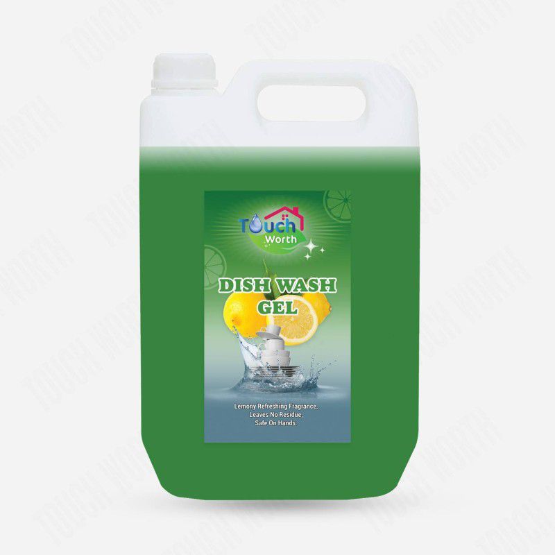 touchworth green dishwhoshing gel Dish Cleaning Gel  (lemon, 5 L)