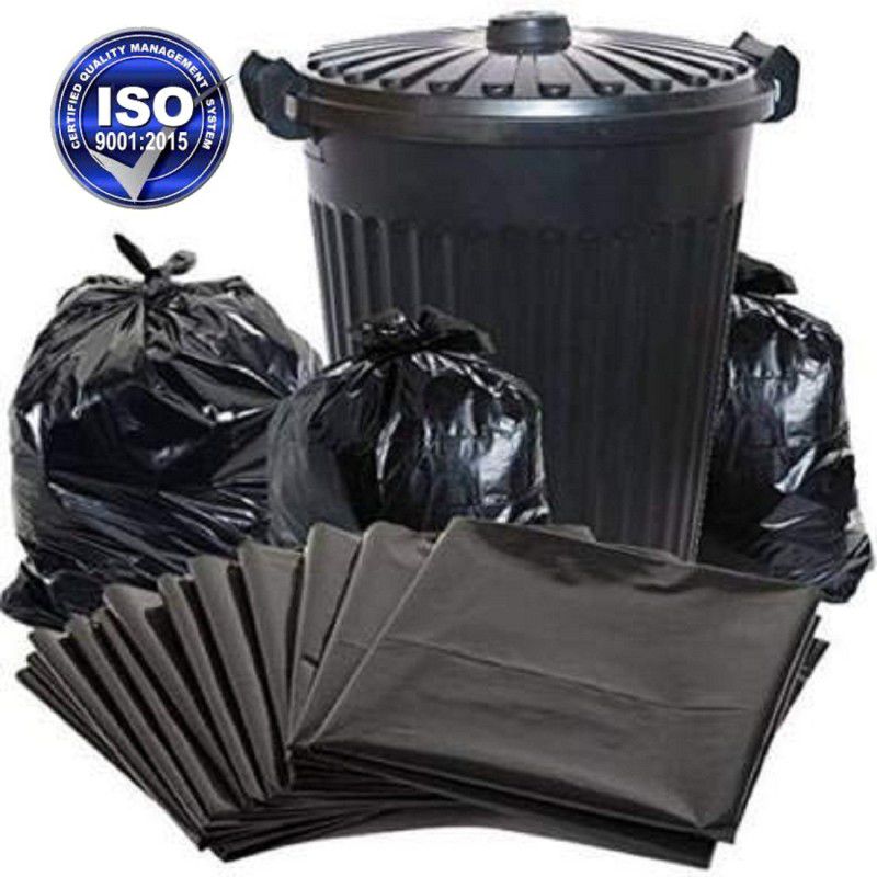 Oxi Clean bgarbageblackmedium0012 Medium 360 L Garbage Bag  (12Bag )