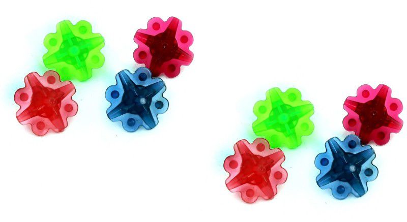 KUBAVA Star Washing Ball for Washing Machine, 8 Pc, Multi color, Silicon Detergent Bar  (45 g, Pack of 8)