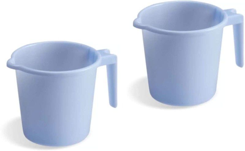 chapo Plastic Bath Mug  (Blue 1.5)