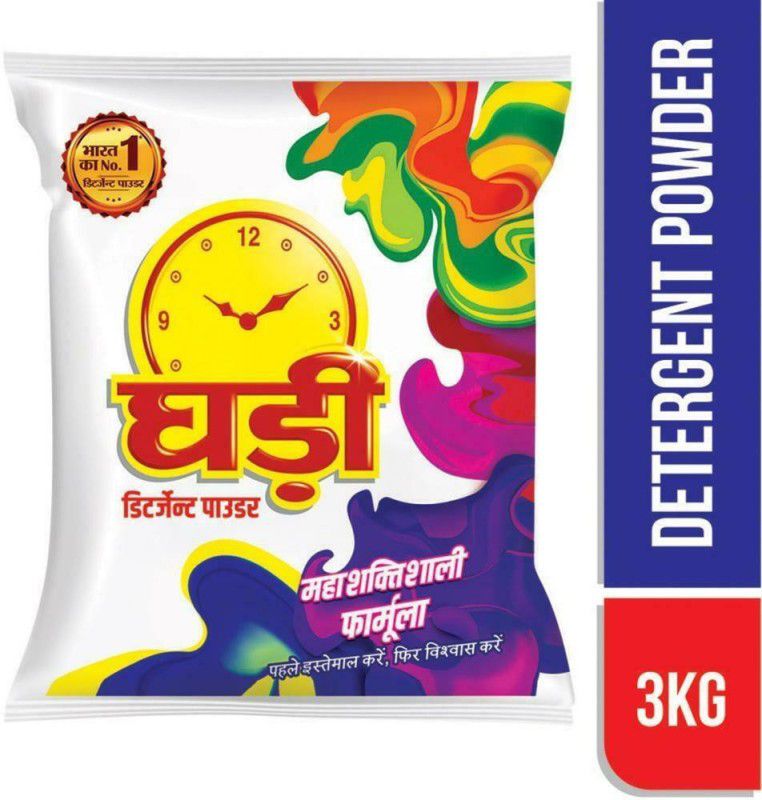 Ghadi Detergent Powder 3 kg Detergent Powder 3 kg