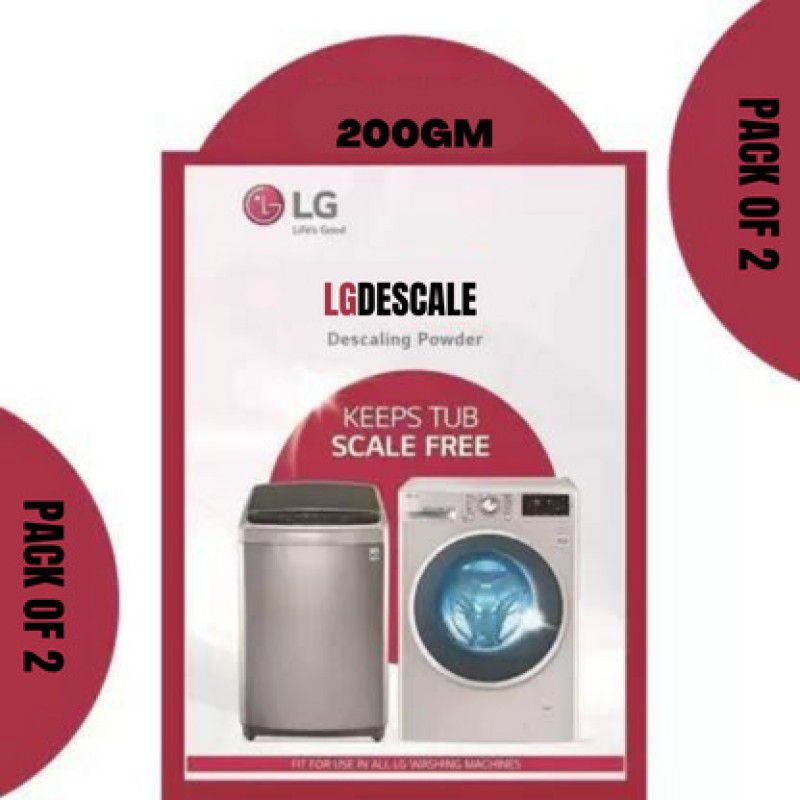 LGDESCALE DESCALING POWDER 200G WASHING MACHINE TUB CLEANER Detergent Powder 200 g  (NONE)