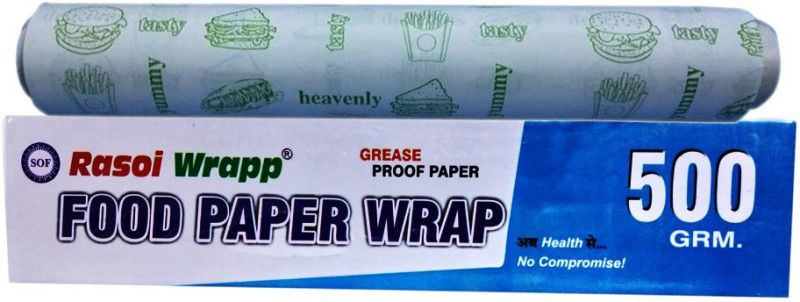 RASOI WRAPP SAFE & FRESH MULTIPURPOSE FOOD GRADE PAPER FOR HEALTHY LIFE Parchment Paper  (45 m)