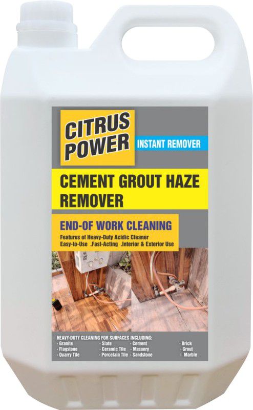 CITRUS POWER Highly Concentrated Cement Remover and Inorganic Dirt Remover / Tile Cleaner Stain Remover