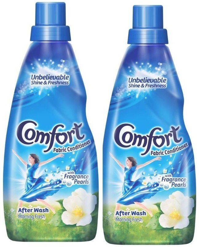 Comfortt After Wash Morning Fresh Fabric Conditioner 860 ML (Pack Of 2)  (2 x 860 ml)