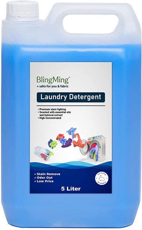 BlingMing Liquid Detergent, Suitable for top load detergent and front load detergent Lavender Liquid Detergent  (5000 ml)