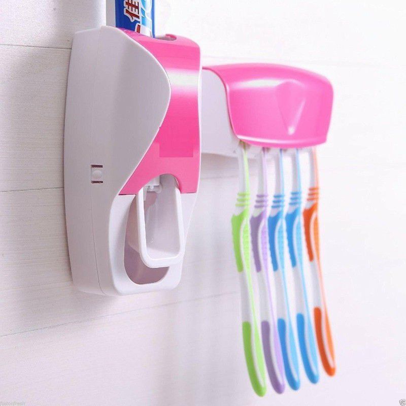 SML Plastic Toothbrush Holder  (Wall Mount)