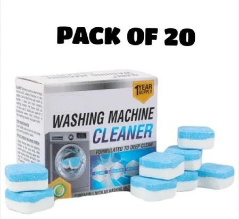 OFFER WORLD Washing Machine Cleaner tablet And cleaning tablets (PACK OF 20)  (400 g)