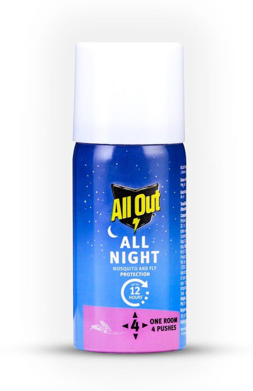 All Out All Night Mosquito Killer Spray, Kills Dengue Mosquitoes | Lasts 30 Nights  (15 ml)