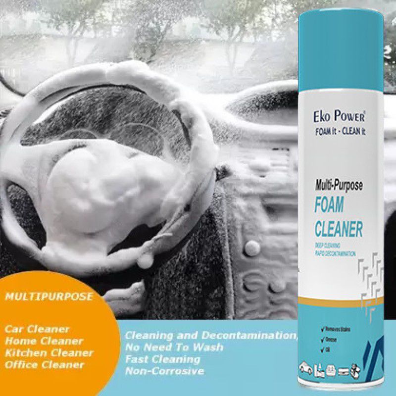 Eko Power Multi Purpose Foam cleaner for Car & All Rounder Kitchen Cleaner  (650 ml)