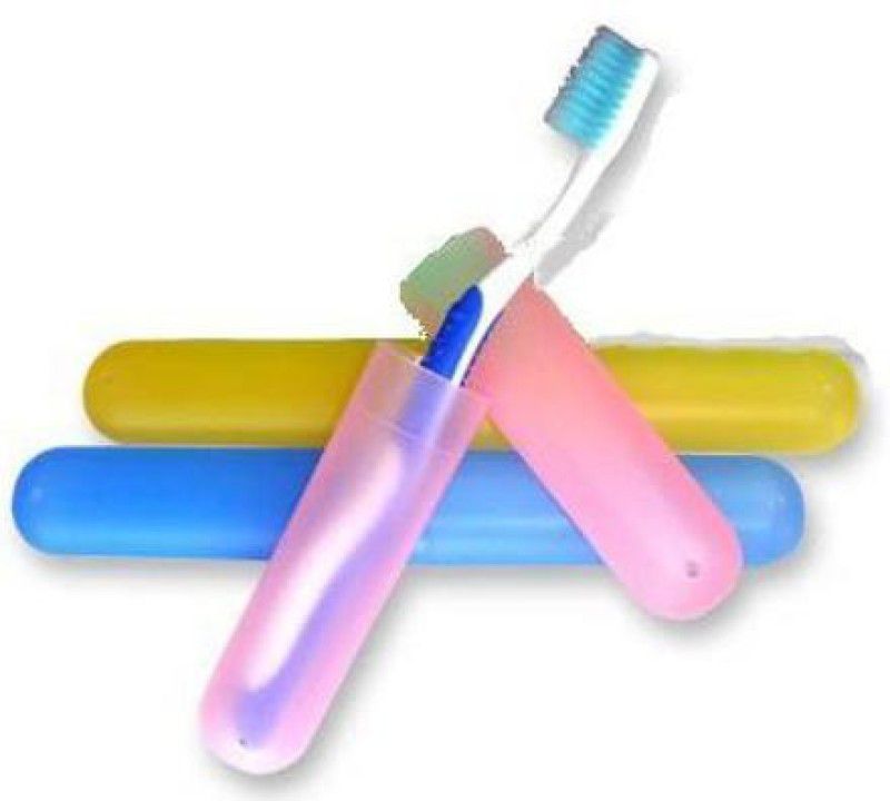 Lieveeb Plastic Toothbrush Holder  (Multicolor)