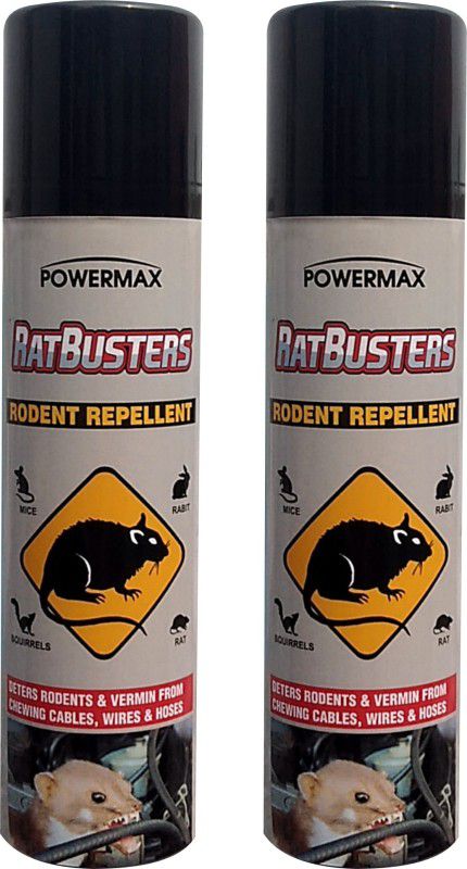POWERMAX Rodent Repellent Spray Pack of 2  (2 x 200 ml)