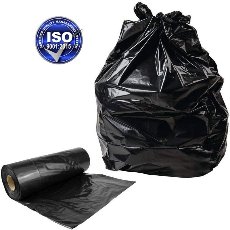 Oxi Clean bgarbageblackmedium02 Medium 60 L Garbage Bag  (2Bag )