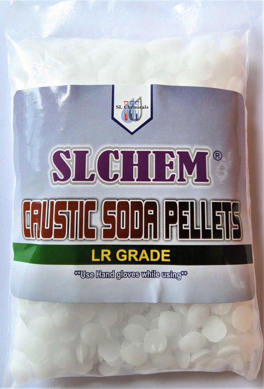 Slchem coustic soda pellets lr grade250gm Crystal Drain Opener  (250 g)