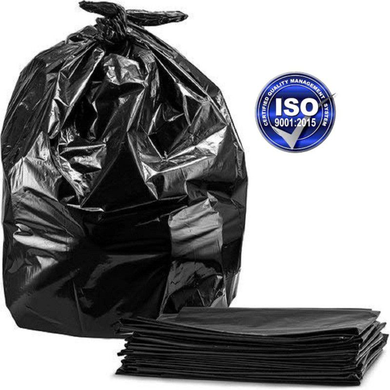 Oxi Clean bgarbageblackmedium004 Medium 120 L Garbage Bag  (4Bag )